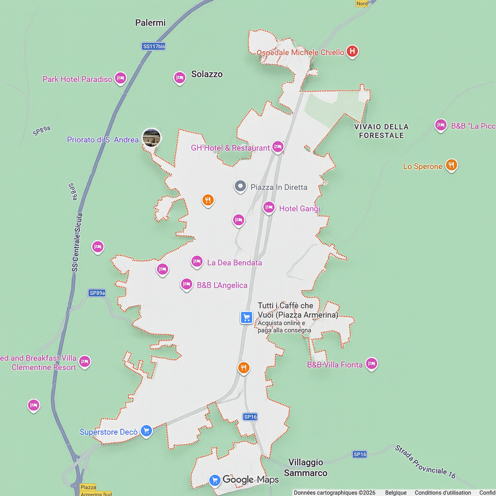 Carte de Piazza Armerina